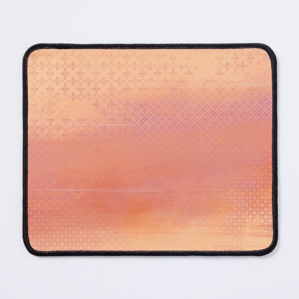 Item preview, Painted Dream Mist at the Magic Hour in Coral Peach with Violet Pattern Accents designed and sold by NoaaDesign.