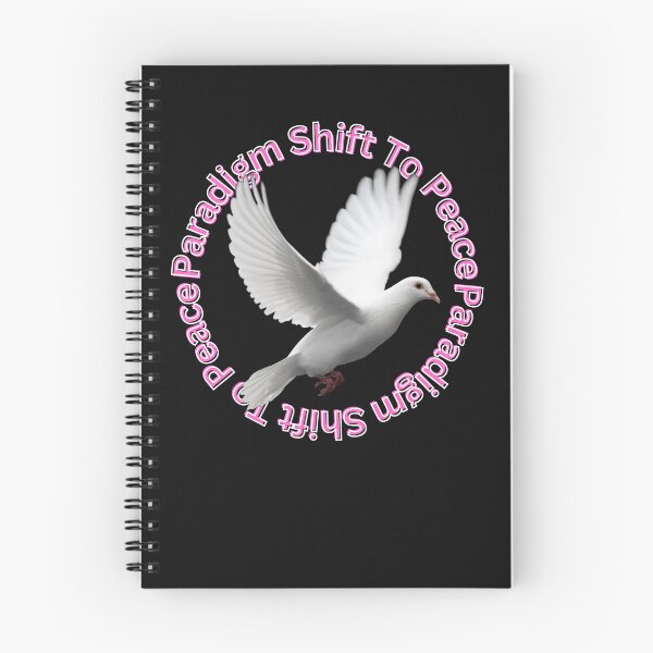 Item preview, Paradigm Shift to Peace, dove, pink designed and sold by schmerkers.