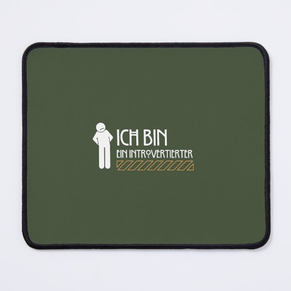 Item preview, Ich bin ein Introvertierter | Green Background designed and sold by RM-Journey.