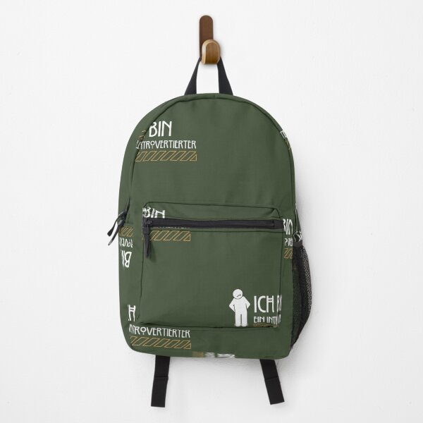 Item preview, Ich bin ein Introvertierter | Green Background designed and sold by RM-Journey.