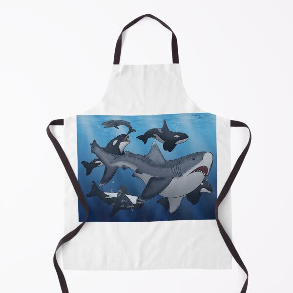 Item preview, Orca vs Megalodon designed and sold by MustacheTwirler.