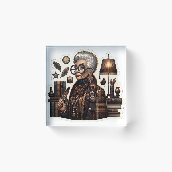 Item preview, Dark Academic Elegance: Iris's Legacy designed and sold by Aesthedemia.