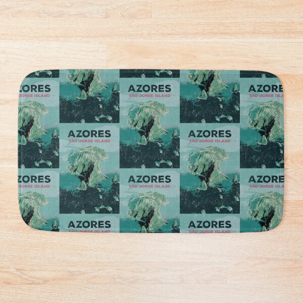 Item preview, Aerial View of S. Jorge Island, Azores Illustration designed and sold by Lemomo-artworks.