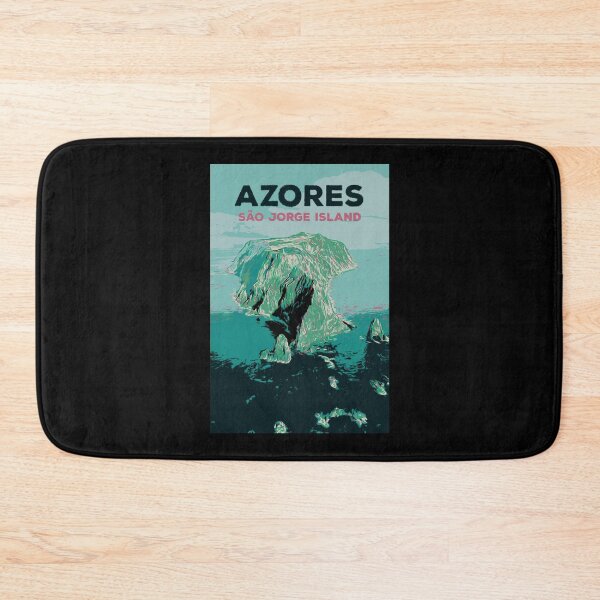 Item preview, Aerial View of S. Jorge Island, Azores Illustration designed and sold by Lemomo-artworks.