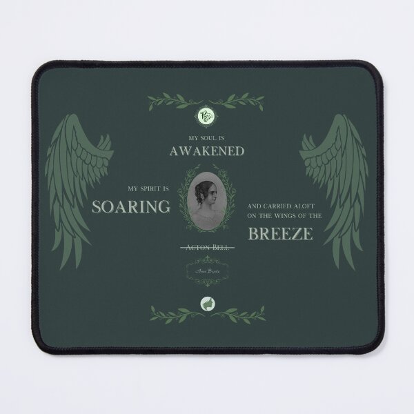Item preview, Anne Bronte (green) designed and sold by ProsetoPrint.