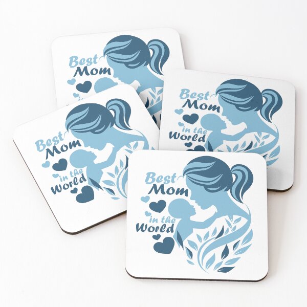 Item preview, Best Mom in the World - design for Mother's Day designed and sold by RockSteadyReady.