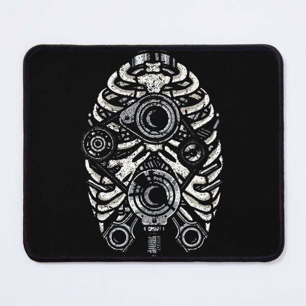 Item preview, Machine Repair Mechanic Engineer Skeleton Rib Cage Engine designed and sold by rutaiulae71.