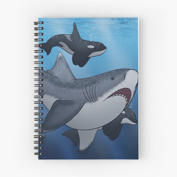 Item preview, Orca vs Megalodon designed and sold by MustacheTwirler.