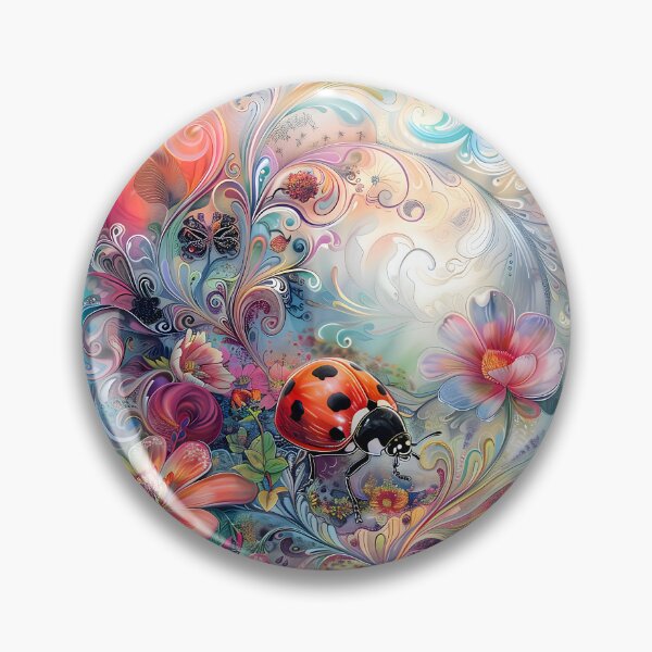 Item preview, Enchanted Reverie: A Ladybug's Dream designed and sold by AI-Only Creations.