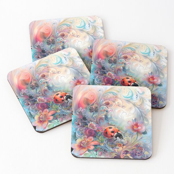 Item preview, Enchanted Reverie: A Ladybug's Dream designed and sold by AI-Only Creations.