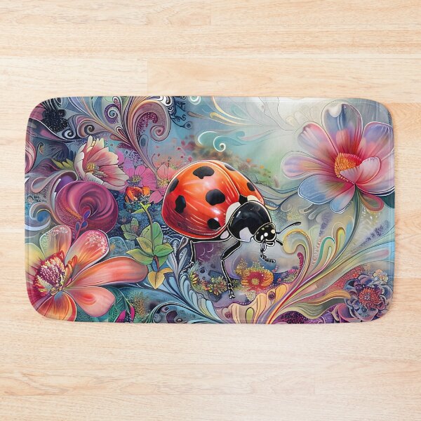 Item preview, Enchanted Reverie: A Ladybug's Dream designed and sold by AI-Only Creations.