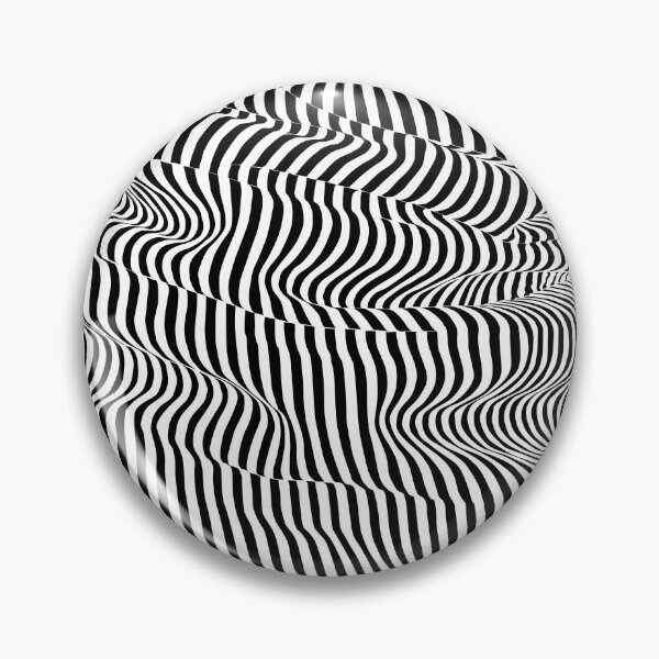 Item preview, Illusion black crease / wave line effect designed and sold by m-yoga-store.