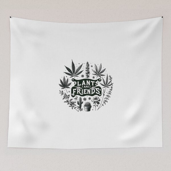 Item preview, Plants are friends design designed and sold by 420-Fun.