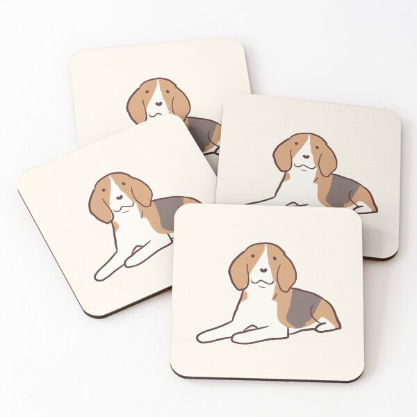 Item preview, beagle dog art designed and sold by Mayarart.