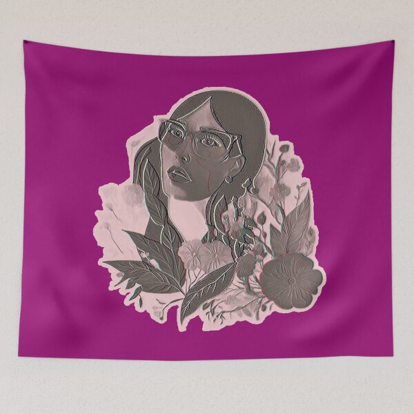 Item preview, Woman With Flowers designed and sold by EunsooLee.
