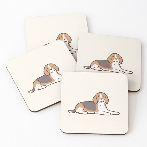 Item preview, Cute beagle dog art designed and sold by Mayarart.