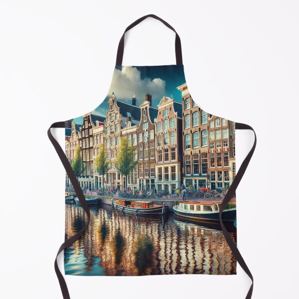 Item preview, Amsterdam's waterways print designed and sold by Random Designs.