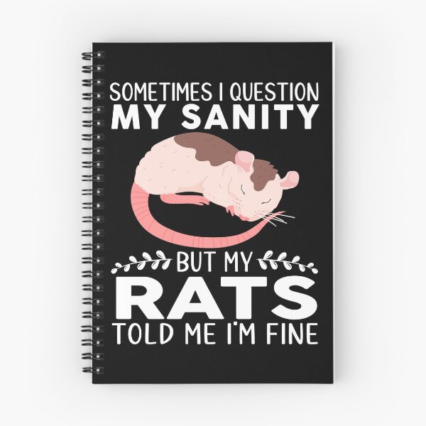 Item preview, Funny Sometimes I Question My Sanity But My Rats designed and sold by OX-tright.