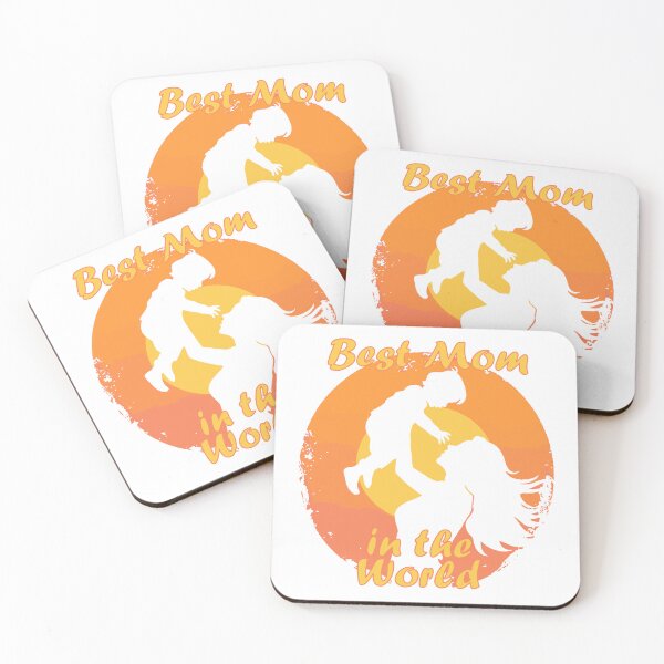 Item preview, Best Mom in the World - Desing for Mother's Day designed and sold by RockSteadyReady.