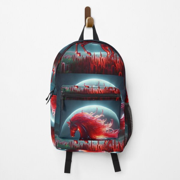 Item preview, Crimson Blaze Moon Horse designed and sold by CultDigHoriz.