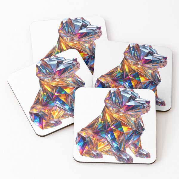 Item preview, Prismatic Canine: The Diamond Dog designed and sold by mahajone.