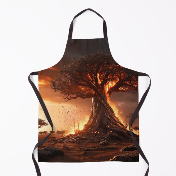 Item preview, Burning Baobab in the Desolate Earth designed and sold by JangmiHorang.