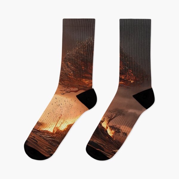 Item preview, Burning Baobab in the Desolate Earth designed and sold by JangmiHorang.