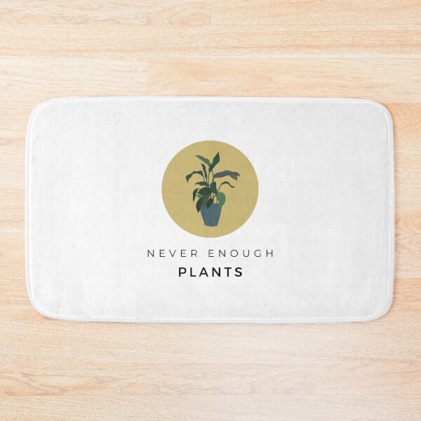Item preview, Never enough plants illustration designed and sold by HappyNoireArt.