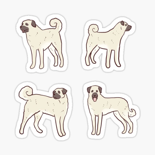 Artikel-Vorschau von Niedliches Kangal-Hunderudel, designt und verkauft von Mayarart.