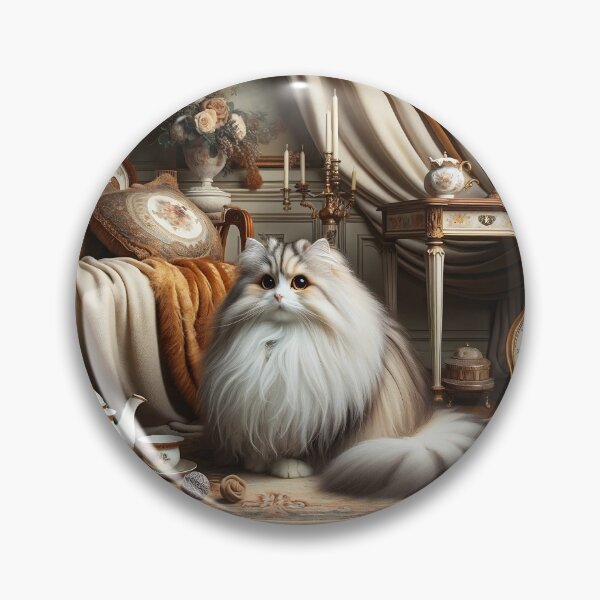 Item preview, Playful Elegance: The Tailless Charm of the Cymric designed and sold by ArtemioVisions.