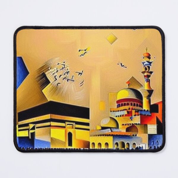 Item preview, Cubist Mecca: Symphony of Colors and Shapes designed and sold by raninou.