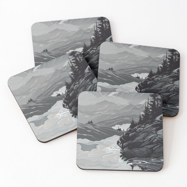 Item preview, Whispering Peaks designed and sold by joejiing.