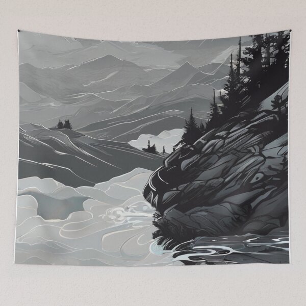 Item preview, Whispering Peaks designed and sold by joejiing.