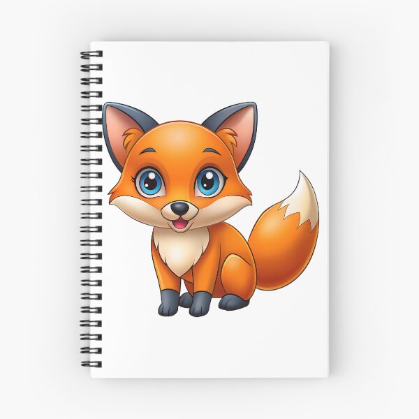 Item preview, Cute Fox (Animal) designed and sold by risingdigitall.