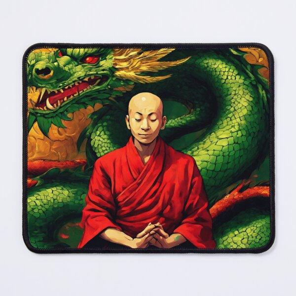 Item preview, Meditating monk designed and sold by StonePine.