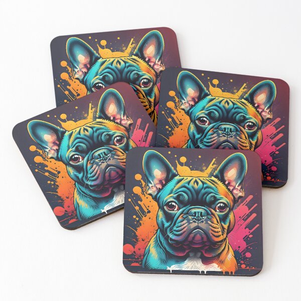 Item preview, French Bulldog Graffiti | ai art designed and sold by marjessas-world.