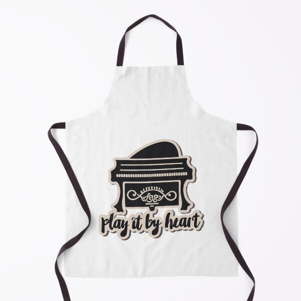 Item preview, Vintage Piano 'Play it by Heart' Inspirational Design designed and sold by NiftyWrx.
