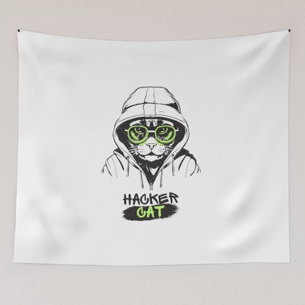 Item preview, HACKER CAT designed and sold by special-01.