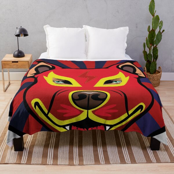 Item preview, pitbull red mask designed and sold by ArtisticVsion.