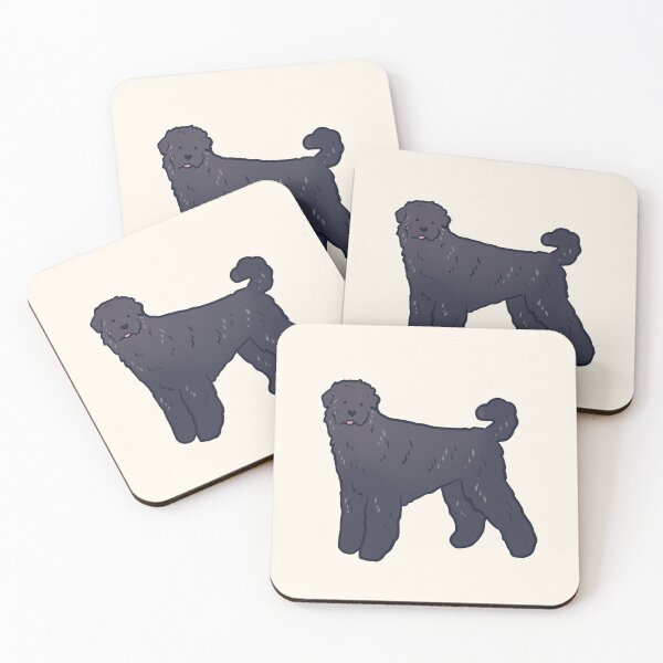 Item preview, black russian terrier dog designed and sold by Mayarart.
