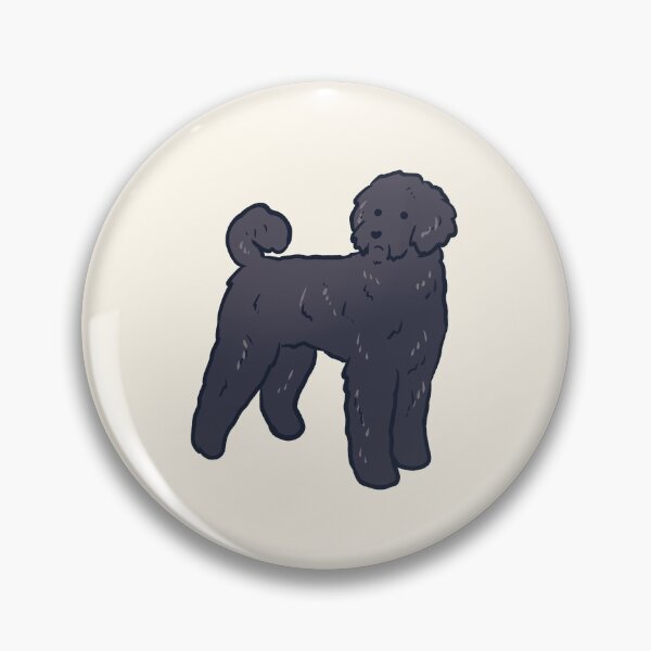 Item preview, black russian terrier dog art designed and sold by Mayarart.