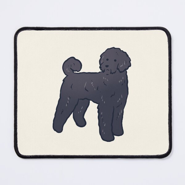 Item preview, black russian terrier dog art designed and sold by Mayarart.