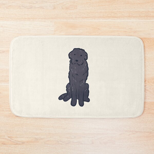 Item preview, Cute black russian terrier dog art designed and sold by Mayarart.