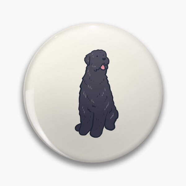 Item preview, black russian terrier dog illustration  designed and sold by Mayarart.