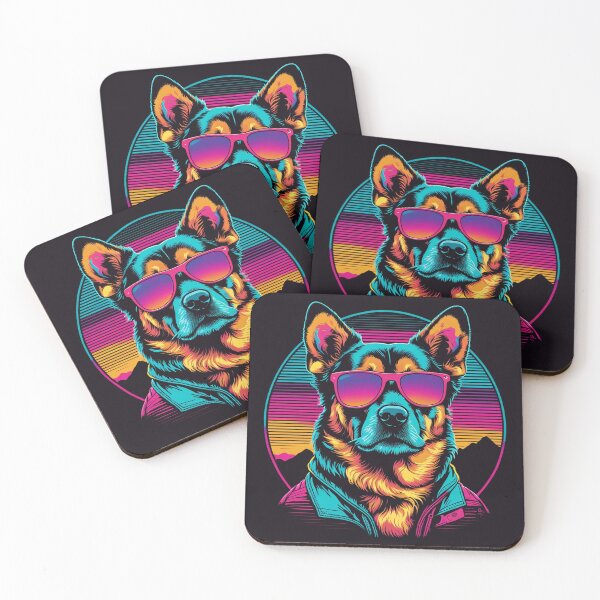 Item preview, When your little dog wears glasses, each rainy day turns into an opportunity to strut with style, with raindrops adding a touch of charm to the lenses designed and sold by Pulsant  Paintings.