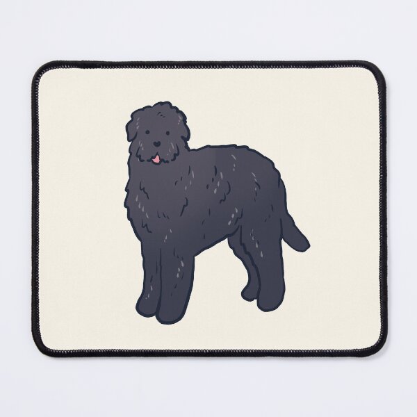 Item preview, black russian terrier dog illustration designed and sold by Mayarart.