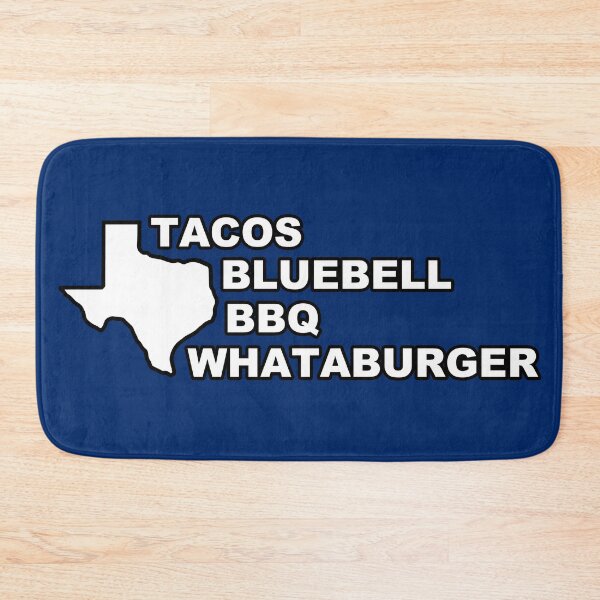 Item preview, Tacos - Blue-Bell - BBQ - Whataburger - TEXAS PRIDE - Proud Texan designed and sold by originalsusie.