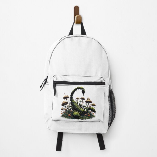 Item preview, Scorpion overgrown with moss, plants and mushrooms designed and sold by TomFrontierArt.