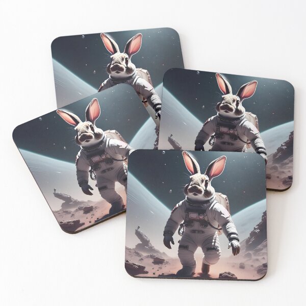 Item preview, Rabbit Astronaut designed and sold by Marcicev-Bojan.