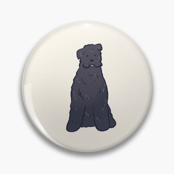 Item preview, black russian terrier dog illustration  designed and sold by Mayarart.